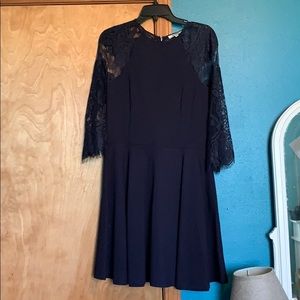 BB Dakota navy dress.